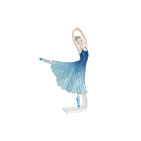 Figurine Décorative DKD Home Decor Bleu Romantique Danseuse Classique 13 x 6 x 23 cm de DKD Home Decor, Objets de décoration ...