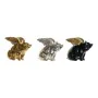 Figurine Décorative DKD Home Decor 26 x 17 x 22,5 cm Argenté Noir Doré Cochon (3 Unités) de DKD Home Decor, Objets de décorat...