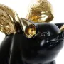 Figura Decorativa DKD Home Decor 26 x 17 x 22,5 cm Plateado Negro Dorado Cerdo (3 Unidades) de DKD Home Decor, Adornos - Ref:...