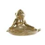 Figurine Décorative DKD Home Decor Doré Colonial Feuille d'une plante 23 x 20,4 x 14,8 cm de DKD Home Decor, Objets de décora...