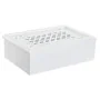 Boîte à bijoux DKD Home Decor Montres 29 x 20 x 9,5 cm Verre Lila Blanc Bois MDF de DKD Home Decor, Organiseurs de bijoux - R...