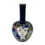 Jarrón DKD Home Decor Cara Porcelana Azul Multicolor 17 x 17 x 30 cm de DKD Home Decor, Jarrones - Ref: S3020494, Precio: 34,...