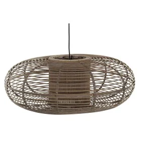 Candeeiro de teto DKD Home Decor Castanho Bambu 220 V (62 x 62 x 170 cm) de DKD Home Decor, Iluminação suspensa - Ref: S30206...