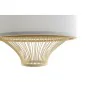 Candeeiro de teto DKD Home Decor Branco Poliéster Bambu (40 x 40 x 52 cm) de DKD Home Decor, Iluminação suspensa - Ref: S3020...