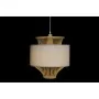 Ceiling Light DKD Home Decor White Polyester Bamboo (40 x 40 x 52 cm) by DKD Home Decor, Pendant Lights - Ref: S3020693, Pric...