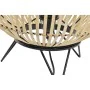 Lámpara de mesa DKD Home Decor Negro Metal Marrón Bambú (36 x 36 x 37 cm) de DKD Home Decor, Lámparas de mesa y mesilla de no...