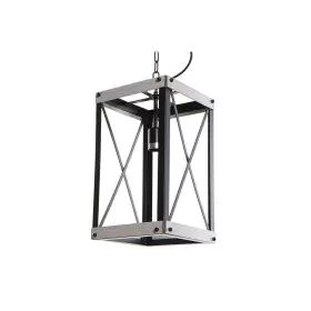 Suspension DKD Home Decor Noir Métal Marron 220 V 50 W (25 x 25 x 43 cm) de DKD Home Decor, Suspensions - Réf : S3020970, Pri...