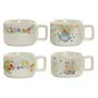 Ensemble de tasses à café DKD Home Decor Multicouleur Métal Bambou Dolomite 260 ml de DKD Home Decor, Tasses - Réf : S3021145...