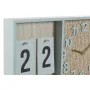 Horloge Murale DKD Home Decor Vert Bois polypropylène Plastique Bois MDF Tropical 40 x 5 x 24 cm (2 Unités) de DKD Home Decor...