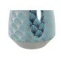 Jarrón DKD Home Decor Turquesa Porcelana Oriental (18 x 18 x 24 cm) de DKD Home Decor, Jarrones - Ref: S3021434, Precio: 38,0...