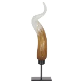 Statua Decorativa DKD Home Decor ‎S3021635 Cristallo Metallo Bicolore (16,5 x 8 x 47 cm) di DKD Home Decor, Soprammobili - Ri...