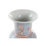 Vaso DKD Home Decor 13 x 13 x 31 cm Porcelana Azul Laranja Oriental de DKD Home Decor, Jarrões - Ref: S3021724, Preço: 30,26 ...