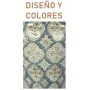 Lâmpada de mesa DKD Home Decor Porcelana Bege Azul Poliéster (35 x 35 x 57 cm) de DKD Home Decor, Candeeiros de mesa e de cab...