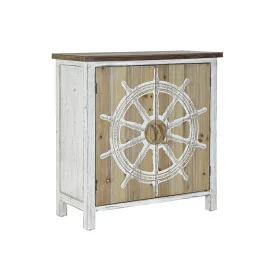 Armário DKD Home Decor Azul Branco Natural Abeto 77 x 35 x 80,5 cm de DKD Home Decor, Armários - Ref: S3021854, Preço: 206,04...