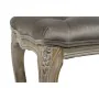 Banquette DKD Home Decor Marron Gris foncé Bois d'hévéa 112 x 38 x 48 cm de DKD Home Decor, Chaises - Réf : S3021968, Prix : ...