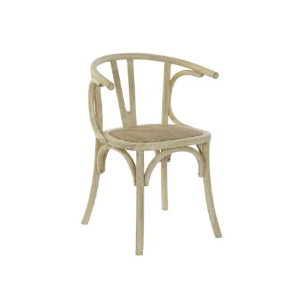 Cadeira de Sala de Jantar DKD Home Decor Branco 56 x 50 x 76 cm de DKD Home Decor, Cadeiras - Ref: S3022041, Preço: 124,99 €,...