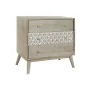 Caisson à Tiroirs DKD Home Decor 80 x 42 x 80 cm Naturel Blanc Feuille d'une plante de DKD Home Decor, Commodes - Réf : S3022...