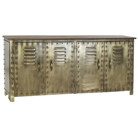 Aparador DKD Home Decor Dourado Metal 152 x 35 x 69 cm de DKD Home Decor, Armários e aparadores - Ref: S3022149, Preço: 561,7...