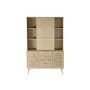 Suporte Expositor DKD Home Decor 120 x 38,5 x 196 cm Natural Madeira MDF de DKD Home Decor, Suportes e vitrinas - Ref: S30221...