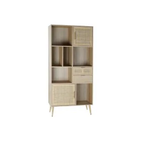 Scaffale DKD Home Decor Legno di paulownia Legno MDF (90 x 37 x 189 cm) di DKD Home Decor, Scaffalature e ripiani di immagazz...