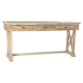 Console DKD Home Decor MB-172724 184,5 x 48 x 86 cm White Light brown Pinewood by DKD Home Decor, Tables - Ref: S3022206, Pri...