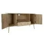 TV furniture DKD Home Decor 118 x 40 x 65 cm Metal Light brown Paolownia wood Pinewood by DKD Home Decor, TV tables and stand...