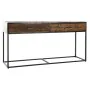 Console DKD Home Decor 8424001772179 Black Multicolour Natural Dark brown Metal Recycled Wood Mango wood 150 x 43 x 77 cm by ...