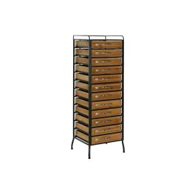 Schubladenschrank DKD Home Decor Eisen Tanne (40 x 33 x 122 cm) von DKD Home Decor, Kommoden & Sideboards - Ref: S3022388, Pr...