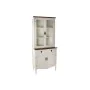 Suporte Expositor DKD Home Decor 86 x 40 x 198 cm Cristal Branco Plástico Multicolor Catanho escuro de DKD Home Decor, Suport...