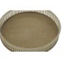 Mesa de apoio DKD Home Decor Castanho Natural Madeira Bambu 61,5 x 61,5 x 61 cm de DKD Home Decor, Jogos de móveis - Ref: S30...