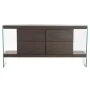 Buffet DKD Home Decor Verre Bois MDF (160 x 45 x 80 cm) de DKD Home Decor, Buffets, crédences et vaisseliers - Réf : S3022481...