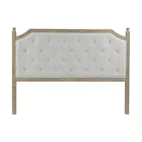 Cabeceira de Cama DKD Home Decor Cinzento Natural Madeira Madeira da borracha de DKD Home Decor, Camas, estruturas e bases - ...