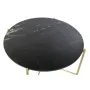 Side table DKD Home Decor Black Golden Marble Iron (81 x 81 x 44 cm) by DKD Home Decor, Tables - Ref: S3022612, Price: 171,71...