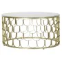 Side table DKD Home Decor 81 x 81 x 42 cm Golden White Plastic Marble Iron by DKD Home Decor, Tables - Ref: S3022622, Price: ...