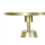 Mesa de apoio DKD Home Decor 60 x 60 x 58 cm Dourado Madeira Branco Mármore Ferro de DKD Home Decor, Jogos de móveis - Ref: S...