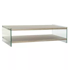 Centre Table DKD Home Decor Multicolour Transparent Natural Wood Crystal MDF Wood 130 x 65 x 35,5 cm by DKD Home Decor, Coffe...