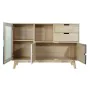 Aparador DKD Home Decor Cristal Madeira de paulónia Madeira MDF (120 x 35 x 80 cm) de DKD Home Decor, Armários e aparadores -...