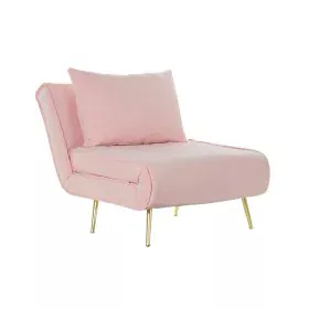 Canapé Convertible DKD Home Decor 8424001799510 Multicouleur Rose clair Métal Moderne Scandi 90 x 90 x 84 cm de DKD Home Deco...