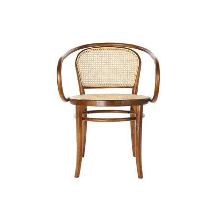 Dining Chair DKD Home Decor Brown Rattan Elm wood (58 x 58 x 79.5 cm) by DKD Home Decor, Chairs - Ref: S3022826, Price: 150,8...