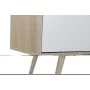 Meubles de télévision DKD Home Decor Blanc Métal Bois MDF (160 x 40 x 50 cm) de DKD Home Decor, Tables et supports de télévis...