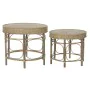 Mesa de apoio DKD Home Decor 61 x 61 x 52 cm Natural Madeira de DKD Home Decor, Jogos de móveis - Ref: S3022930, Preço: 216,6...