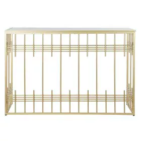 Consola DKD Home Decor Cristal Preto Dourado Metal 120 x 40 x 81 cm de DKD Home Decor, Jogos de móveis - Ref: S3022943, Preço...