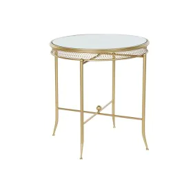 Table d'appoint DKD Home Decor 56 x 56 x 56 cm Miroir Doré Métal de DKD Home Decor, Tables - Réf : S3022951, Prix : 66,13 €, ...