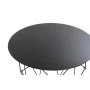 Table d'appoint DKD Home Decor Noir Métal Verre Doré (70 x 70 x 60 cm) de DKD Home Decor, Tables - Réf : S3023004, Prix : 108...