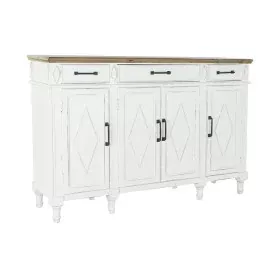 Aparador DKD Home Decor Branco Castanho Pinheiro Plástico 160 x 42 x 105 cm de DKD Home Decor, Armários e aparadores - Ref: S...