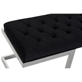 Banqueta DKD Home Decor Preto Poliéster Aço (140 x 40 x 40 cm) de DKD Home Decor, Cadeiras - Ref: S3023050, Preço: 306,23 €, ...