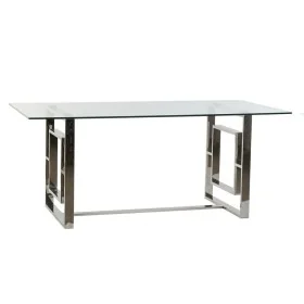 Dining Table DKD Home Decor Crystal Steel (180 x 90 x 75 cm) by DKD Home Decor, Dining Tables - Ref: S3023073, Price: 319,38 ...