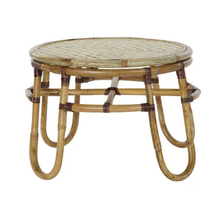 Mesa de apoio DKD Home Decor Bambu Rotim (60 x 60 x 42 cm) de DKD Home Decor, Jogos de móveis - Ref: S3023099, Preço: 98,75 €...