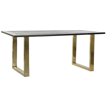 Table de Salle à Manger DKD Home Decor 180 x 89 x 75 cm Métal Bois de manguier de DKD Home Decor, Tables de jardin - Réf : S3...