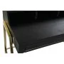 Desk DKD Home Decor Black Metal Golden Mango wood (125 x 74 x 93.5 cm) by DKD Home Decor, Computer desks and tables - Ref: S3...